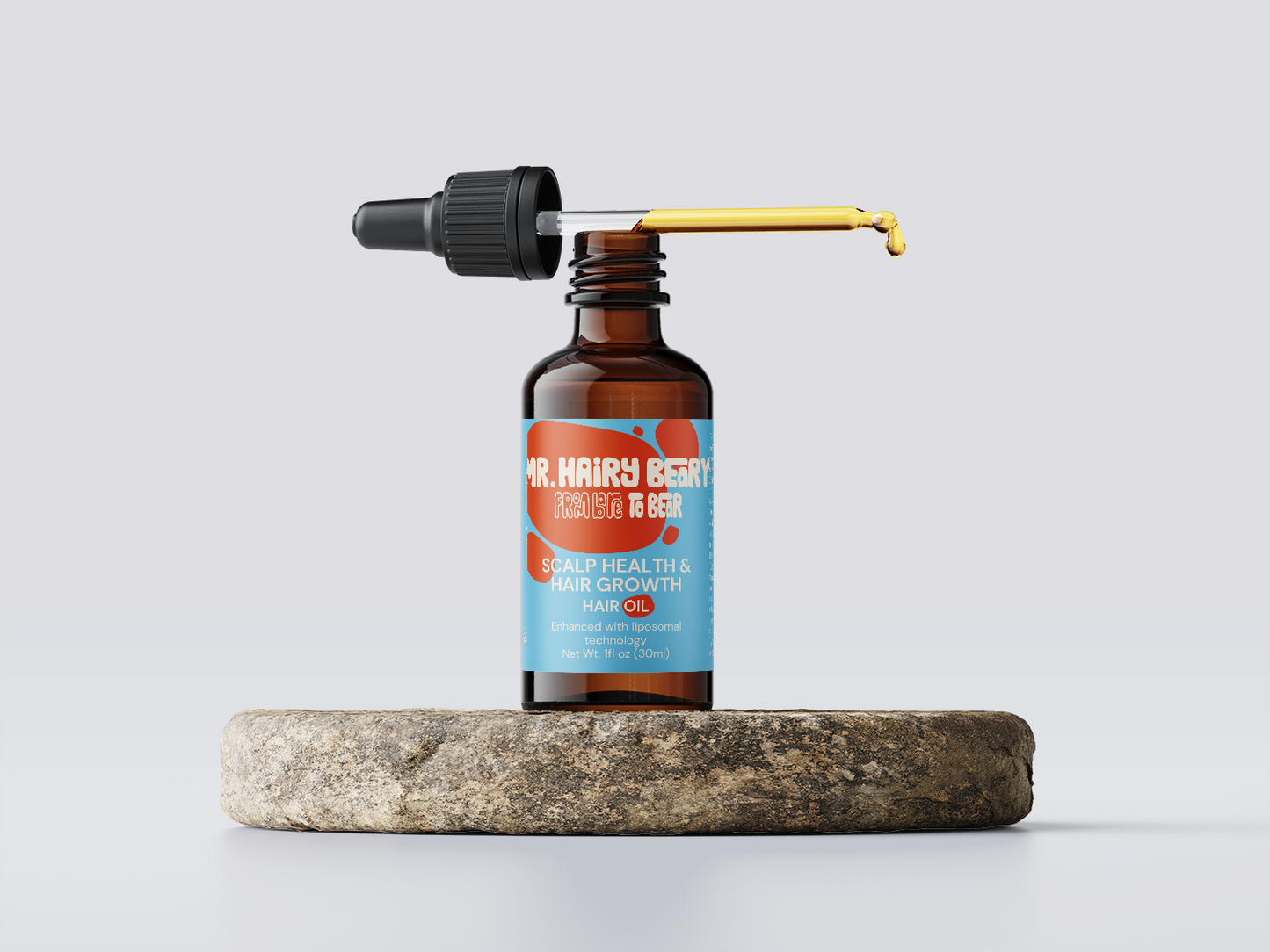Mr. Hairy Beary Hair Oil for Scalp Health and Hair Growth