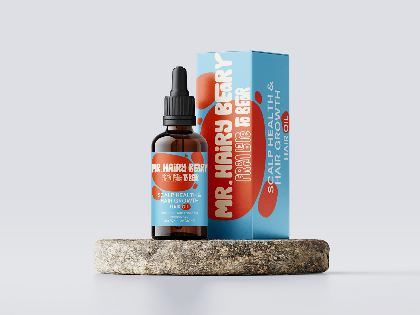 Mr. Hairy Beary Hair Oil for Scalp Health and Hair Growth